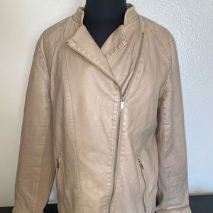 Tan Leather Jacket!